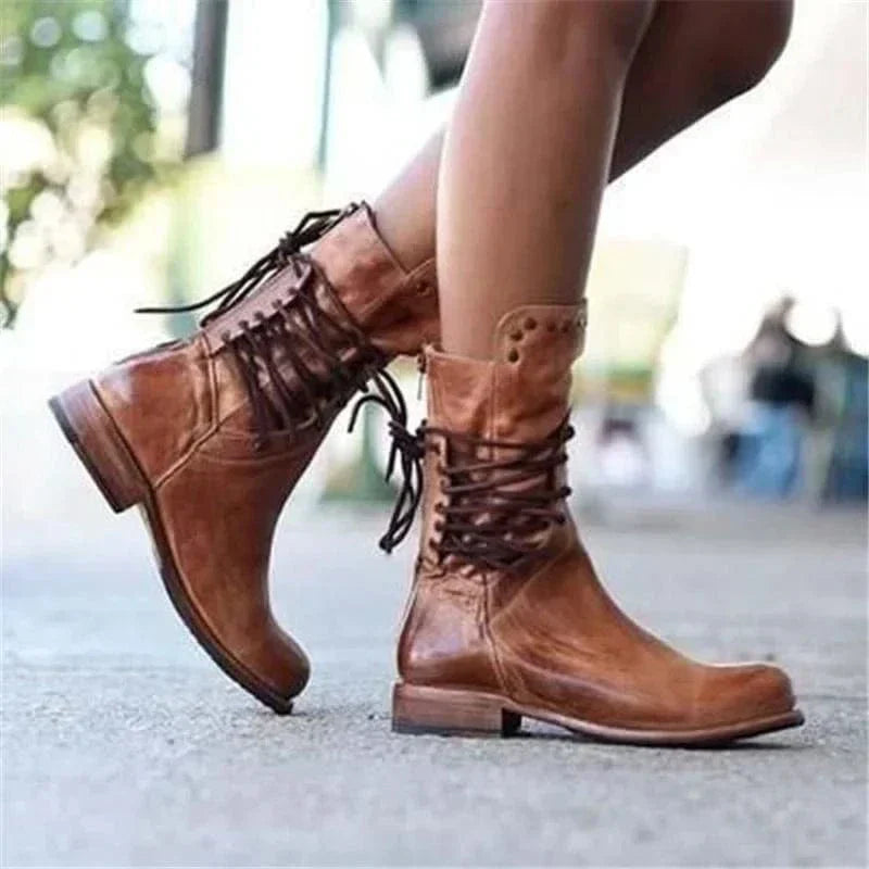 Sophie | Bottines Dakota en cuir