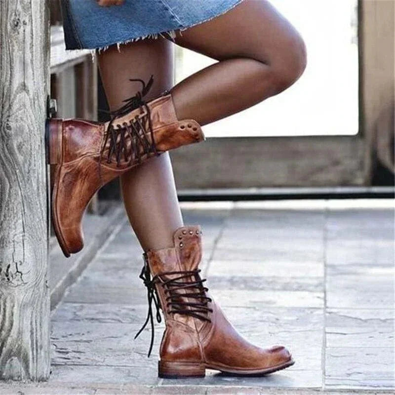 Sophie | Bottines Dakota en cuir