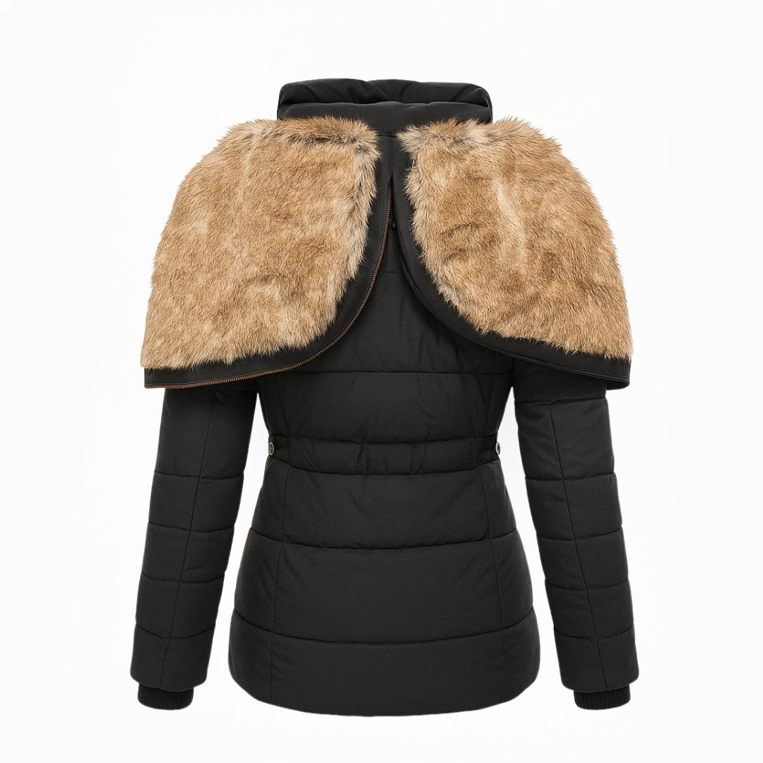 Anna | Manteau d'hiver avec doublure en fourrure