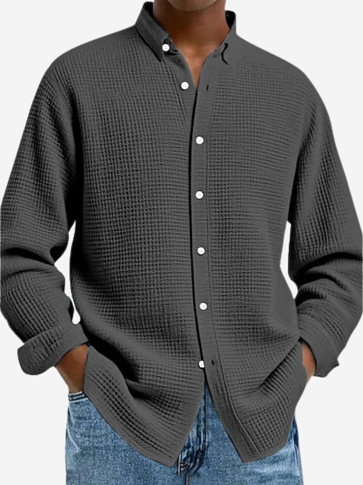 Laurent | Chemise texturée élégante