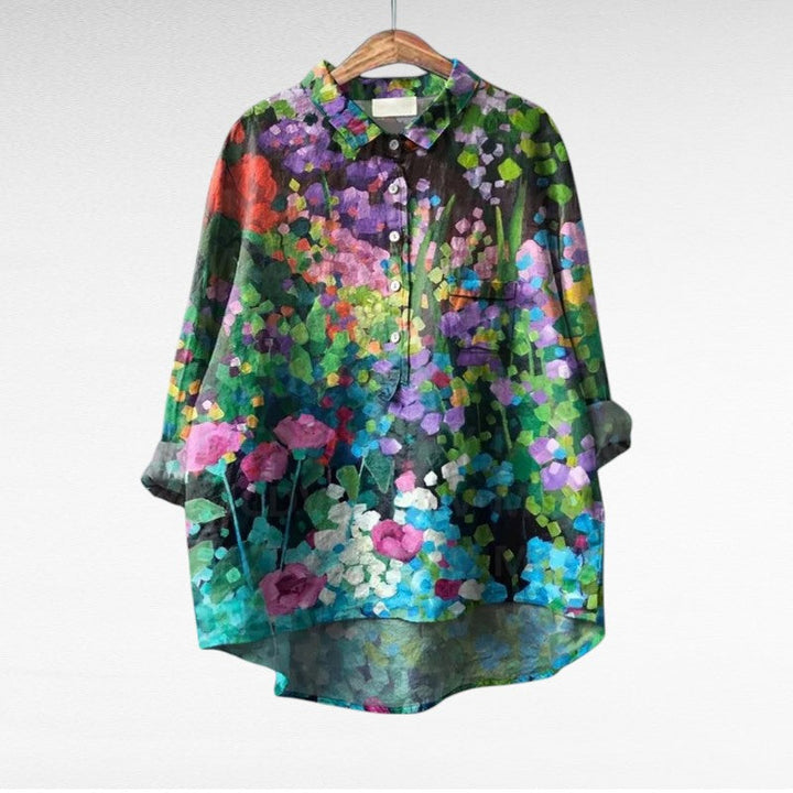 Mireva- Élégante Blouse Vintage
