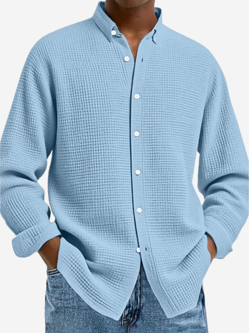 Laurent | Chemise texturée élégante