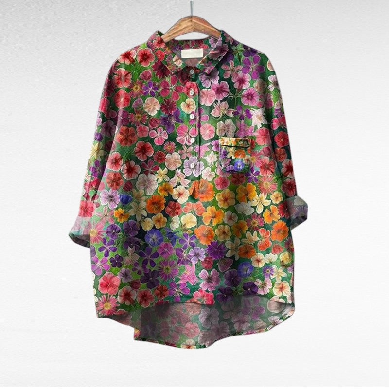 Mireva- Élégante Blouse Vintage