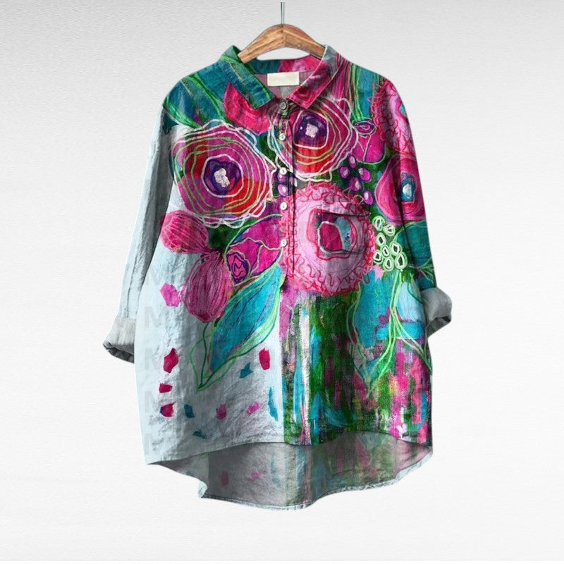 Mireva- Élégante Blouse Vintage