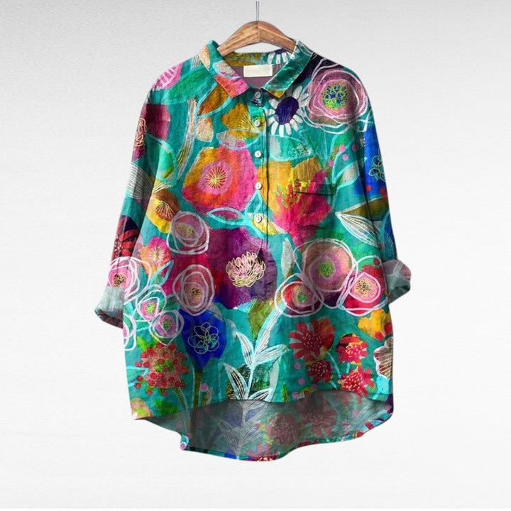 Mireva- Élégante Blouse Vintage