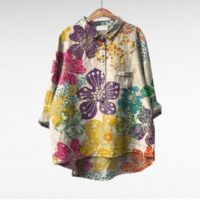 Mireva- Élégante Blouse Vintage