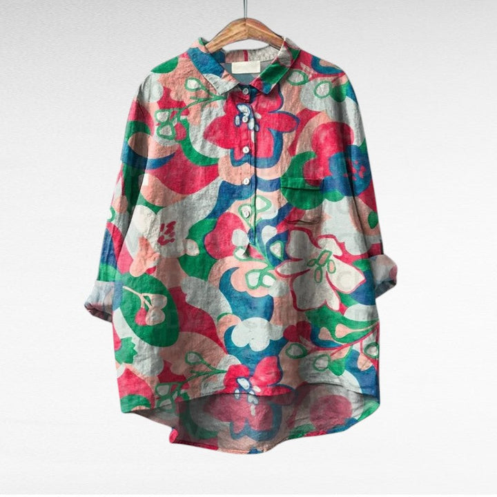 Mireva- Élégante Blouse Vintage