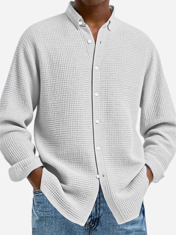 Laurent | Chemise texturée élégante