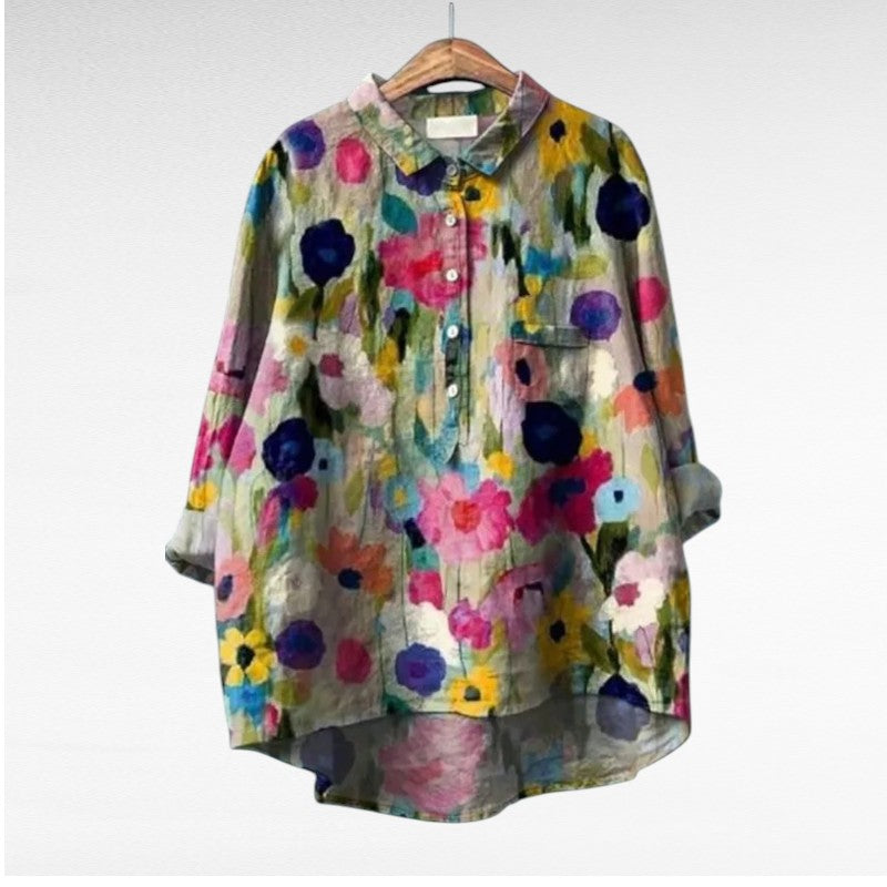 Mireva- Élégante Blouse Vintage