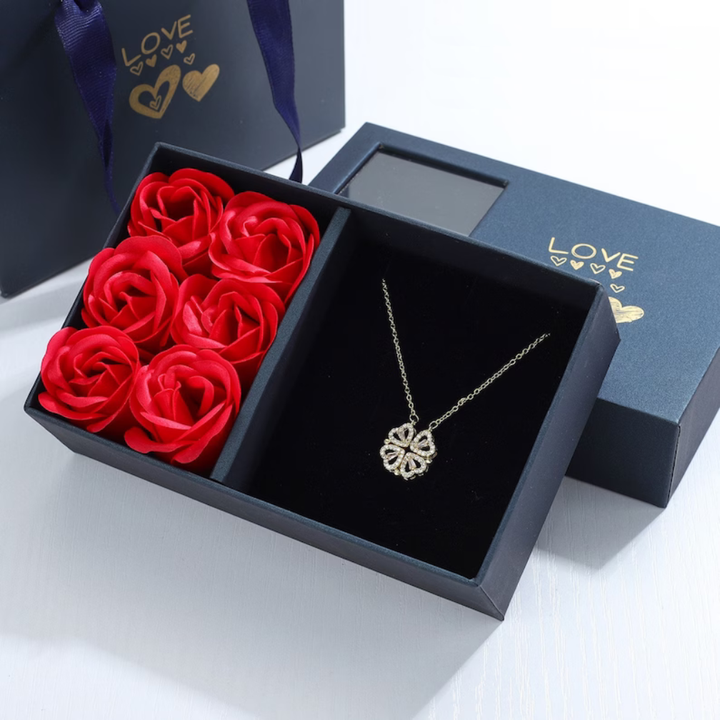 Sarah | Collier Cœur Chanceux