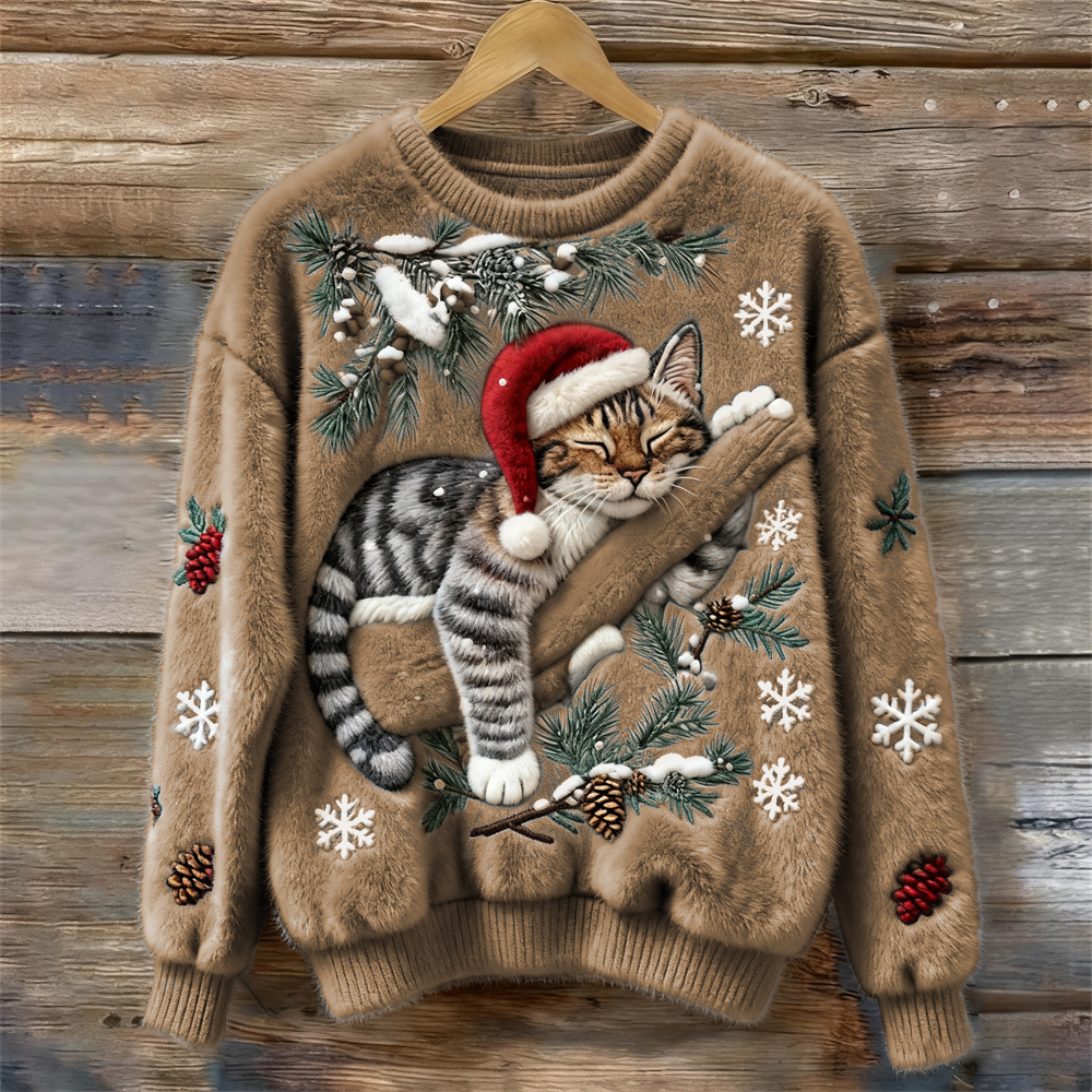 Élise | Pull de Noël pour Chats™
