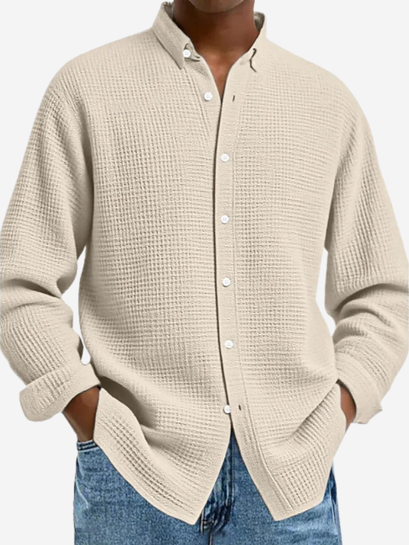 Laurent | Chemise texturée élégante