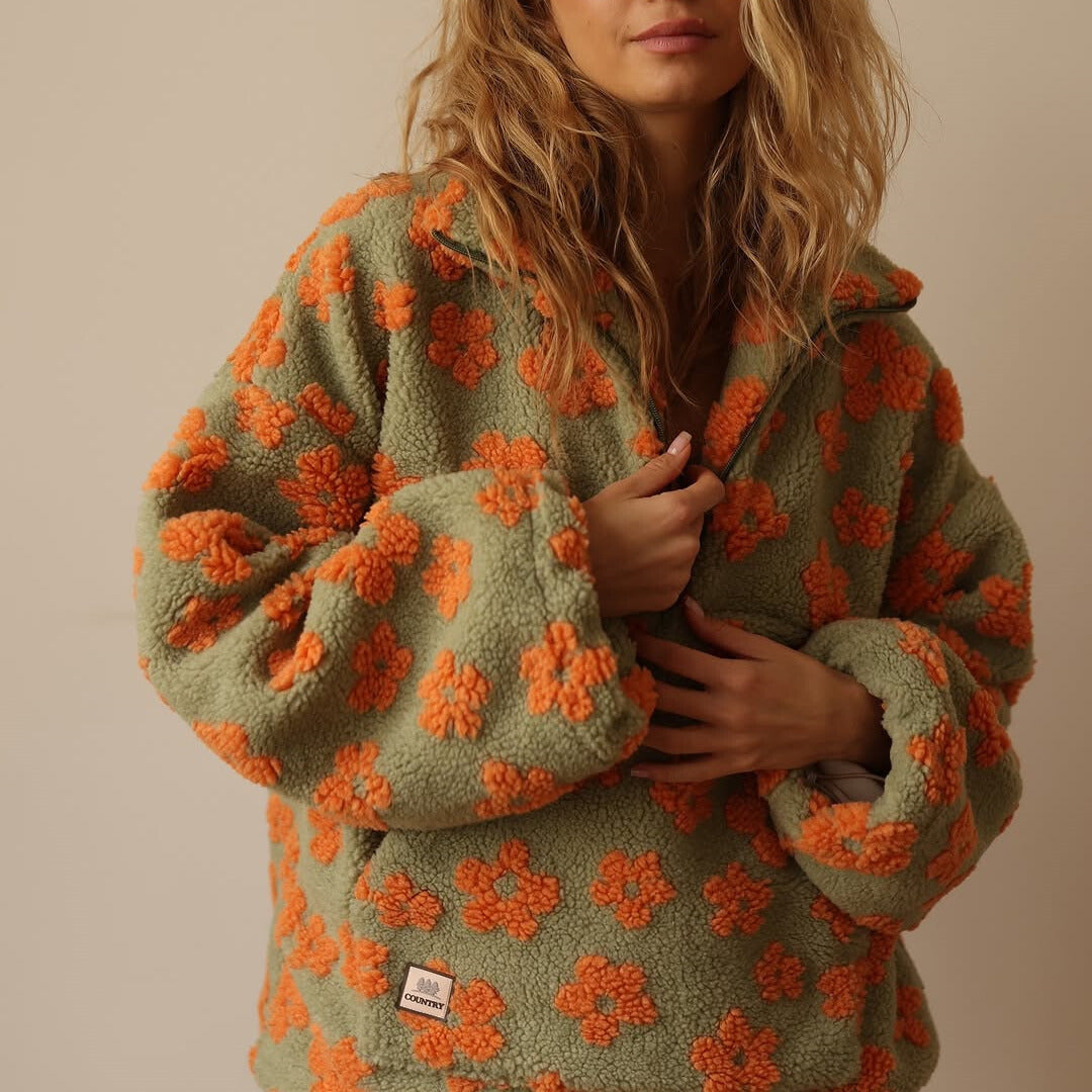 Daisy  Fleece Douceur Florale