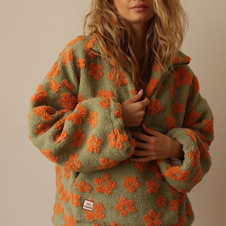 Daisy  Fleece Douceur Florale