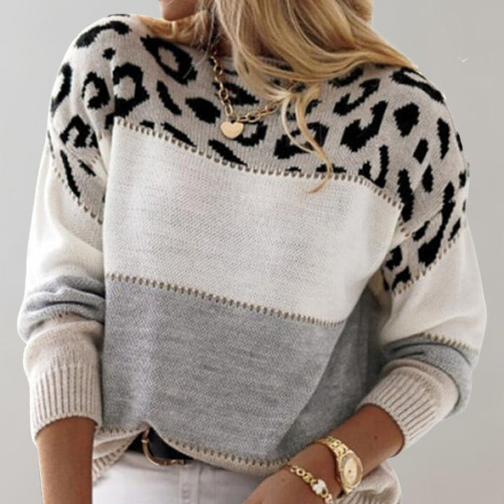 Juliette | Pull Léopard Élégance