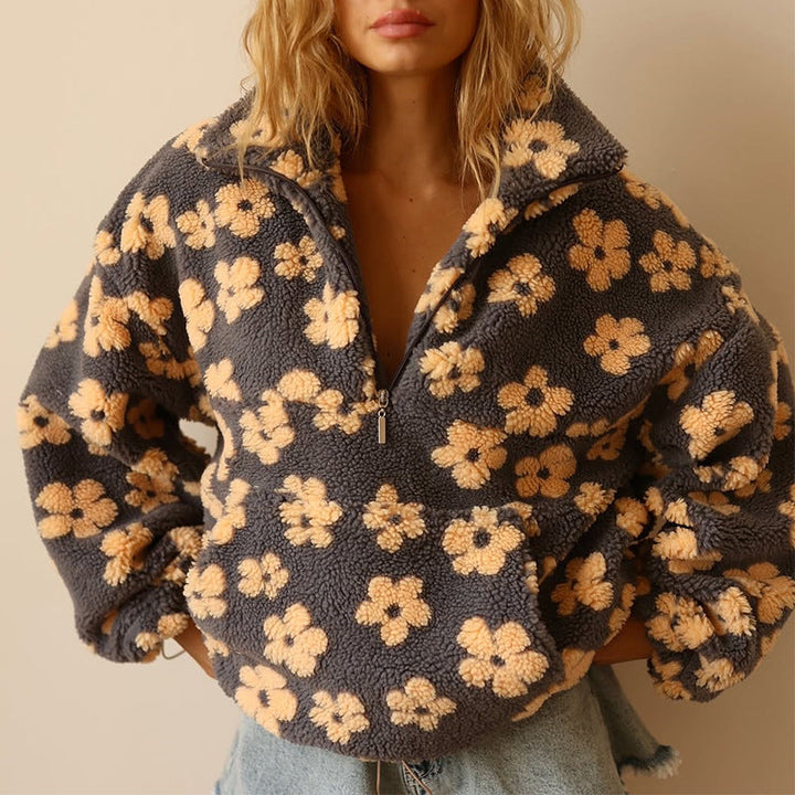 Daisy  Fleece Douceur Florale