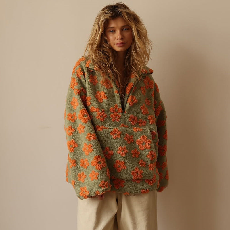 Daisy  Fleece Douceur Florale