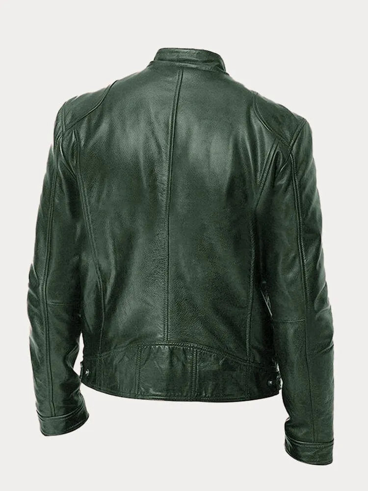Veste en cuir