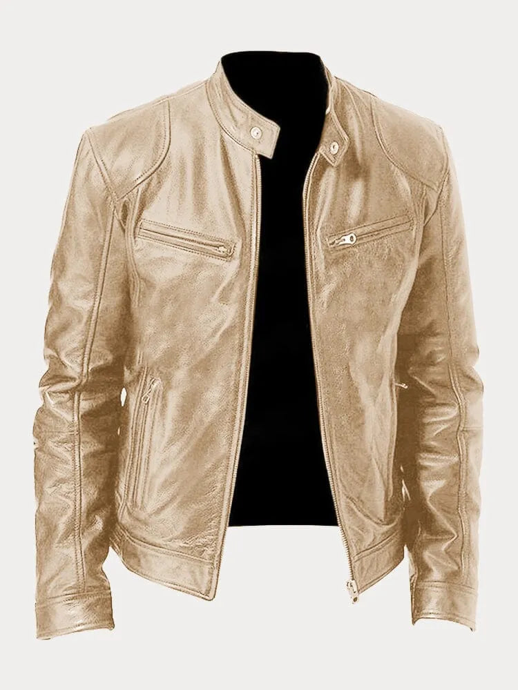 Veste en cuir