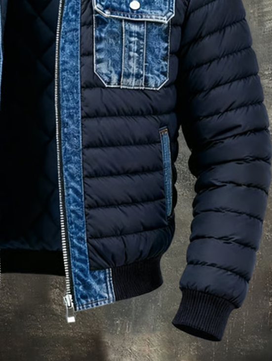 Paul | VESTE MATELASSÉE HYBRIDE EN DENIM