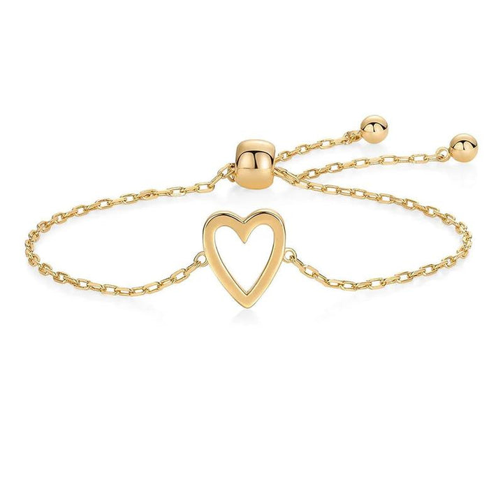 Anne | Bracelet cœurs assortis
