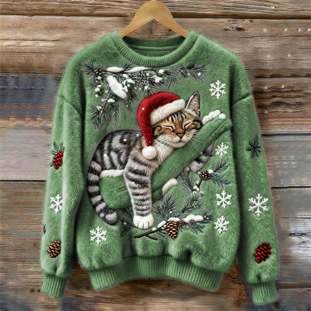 Élise | Pull de Noël pour Chats™