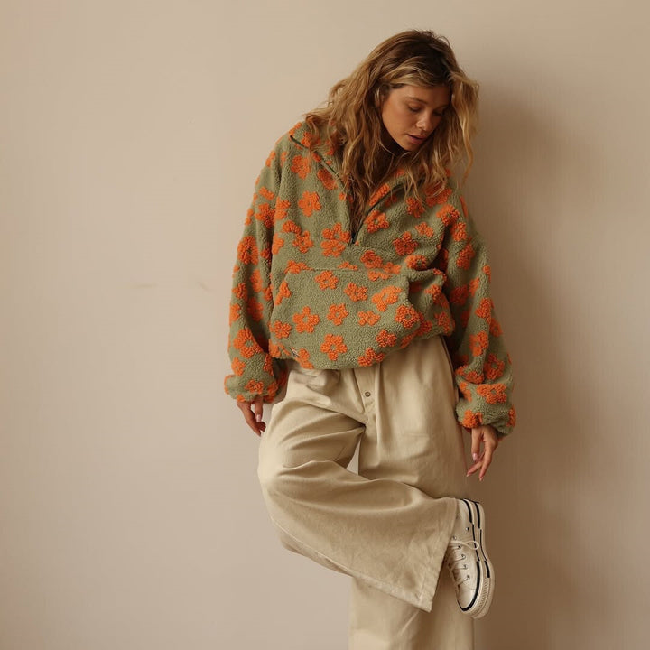 Daisy  Fleece Douceur Florale