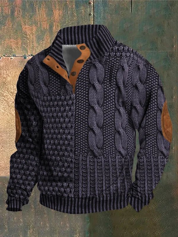 Georges | Pull Imprimé Vintage