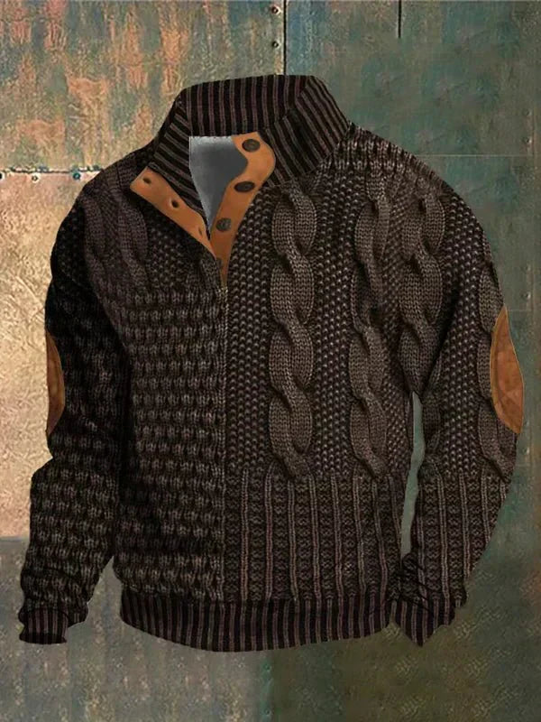 Georges | Pull Imprimé Vintage