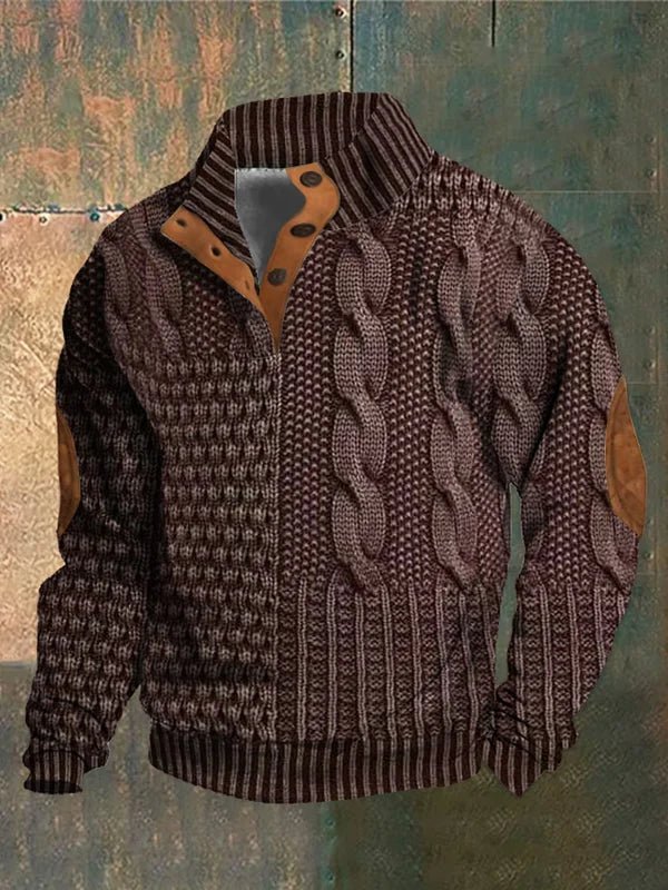 Georges | Pull Imprimé Vintage
