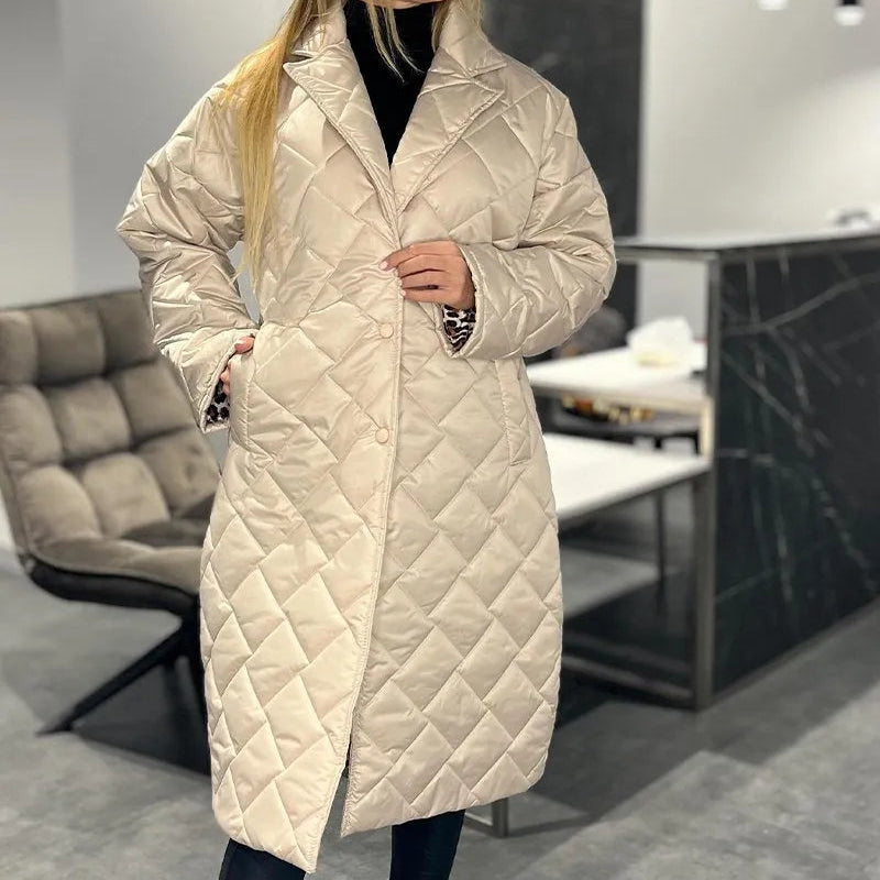 Charlotte | Manteau Léopard Élégance