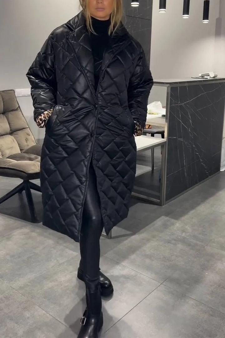 Charlotte | Manteau Léopard Élégance
