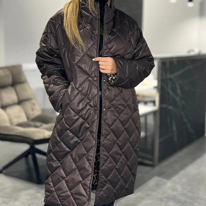 Charlotte | Manteau Léopard Élégance