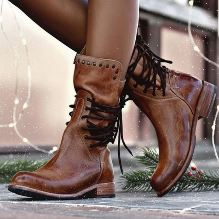Sophie | Bottines Dakota en cuir