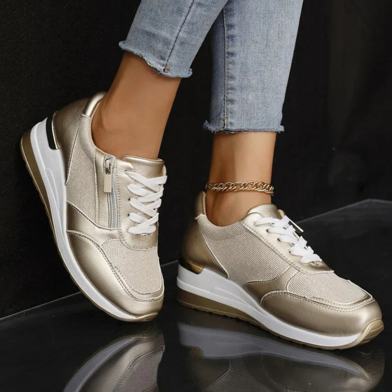 Chloé | Baskets orthopédiques zip latéral