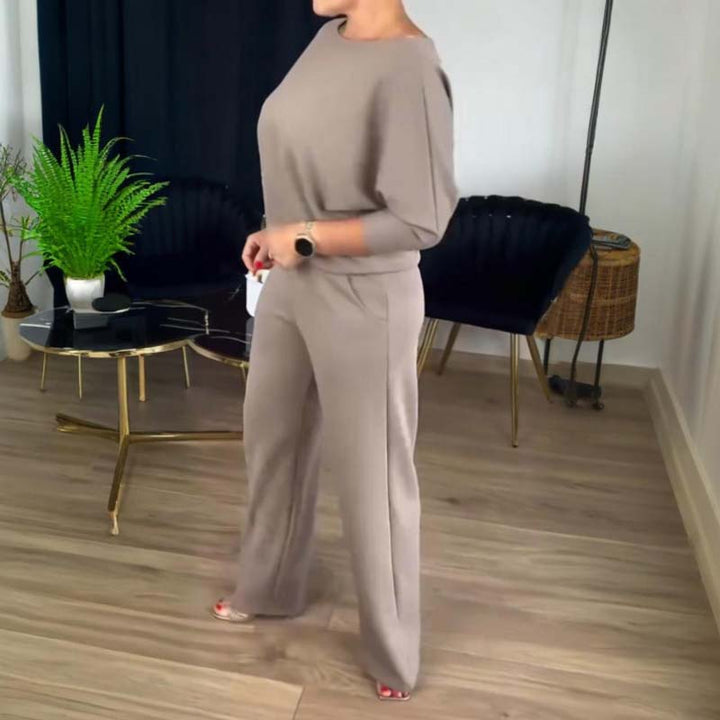 Lina | Ensemble élégant : cardigan, haut & pantalon