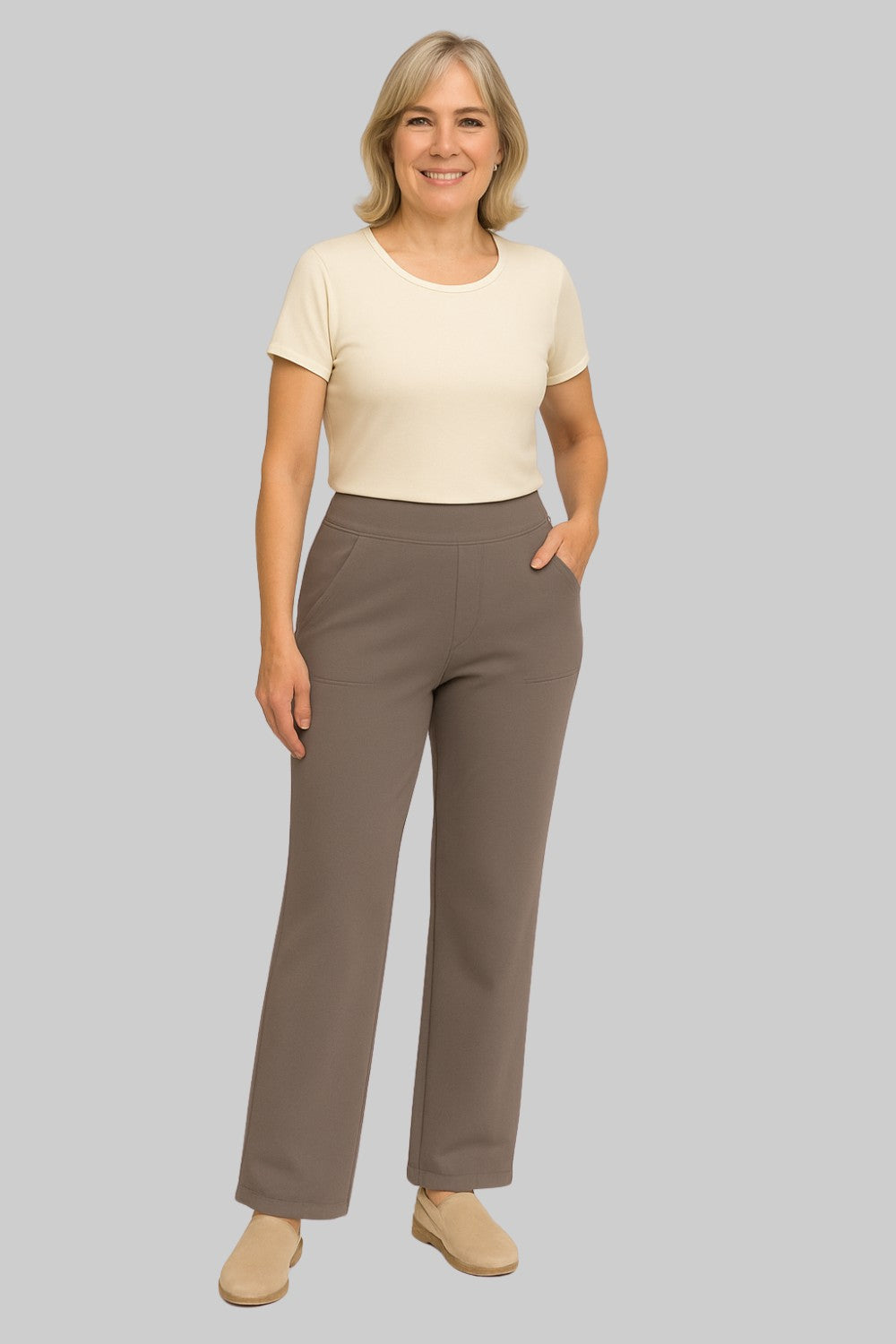 Le pantalon stretch confortable
